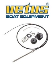 KIT TIMONERIA MECCANICA VETUS SCATOLA STERZO + MONOCAVO FUORIBORDO MAX 55HP