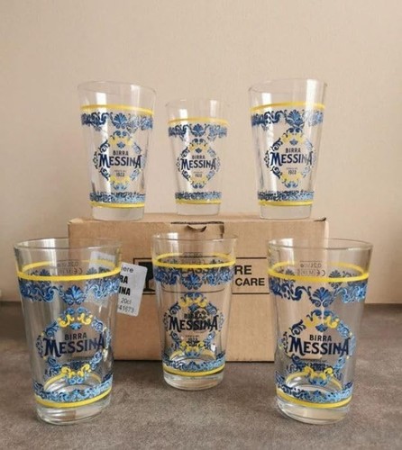 Birra messina set bicchieri - birra,