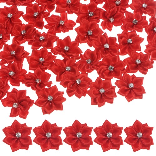 Fiori nastro raso 200pz - fiori,