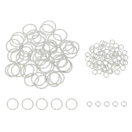 100pcs jump rings 4mm open - 100pcs,