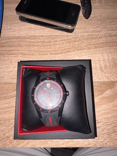 Orologio ferrari red rev con - orologio,