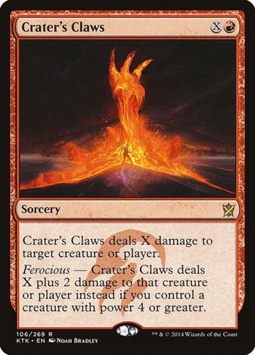 Crater claws - crater's, (106)