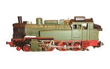 Marklin H0 3095 Br. 74-701, in metallo, confezione originale, funzionante..