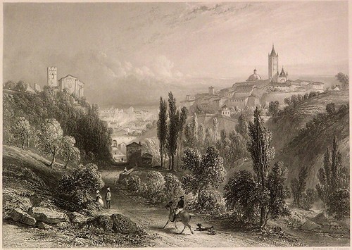 Stampa originale siena - stampa, 1856