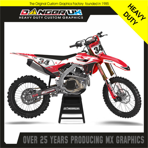 Grafica honda crf - mx, 250-450cc
