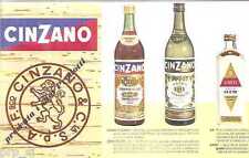 CINZANO PRESENTA PRODOTTI VERMOUTH AMARO SAVOIA CHINA SPUMANTE  PUBBLICITà 1960
