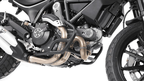 Staffa protezione motore nera