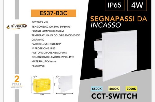 Segnapassi incasso 503 - incasso,