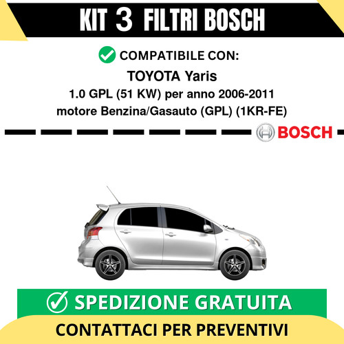 Kit bosch filtri - kit,
