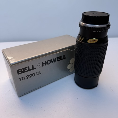 Bell howell 220 f - bell, f/4.5