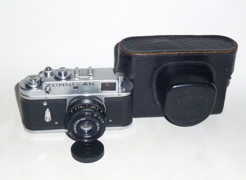 Zorki fotocamera sovietica - fotocamera,
