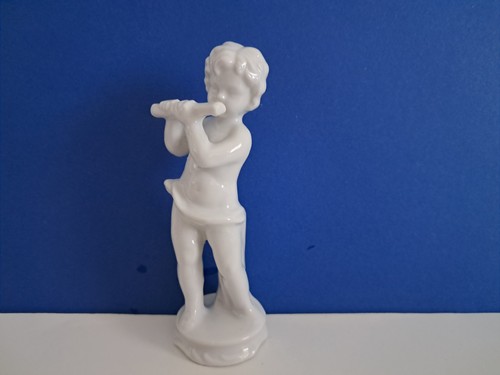Statuina putto suonatore - statuina, di