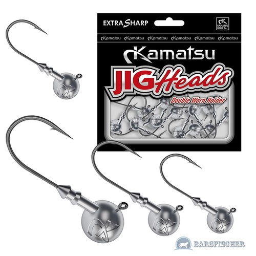 Kamatsu jigkopf testa tonda - jigkopf,,