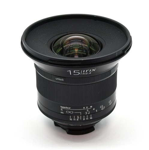 Irix blackstone 15mm - 15mm, f/2.4