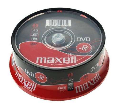 Dvd maxell vergini - -r,