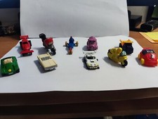 Lotto 10 Macchinine Sorpresine Ovetti KINDER vintage anni 80-90