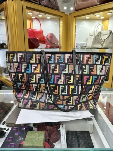 Fendi shopper multicolor - fendi,