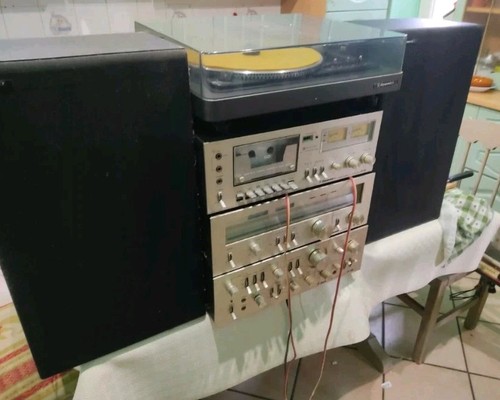 Impianto stereo fi - stereo, hi-fi
