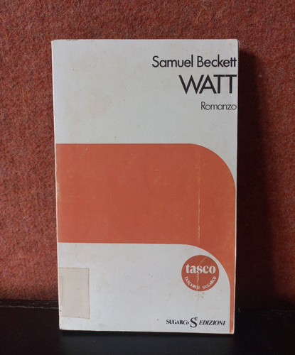 Watt samuel beckett - watt,