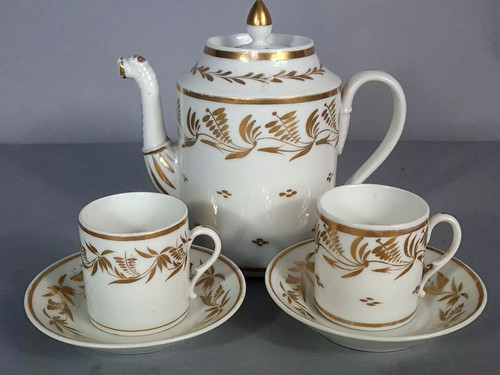 Vecchio servizio caffè