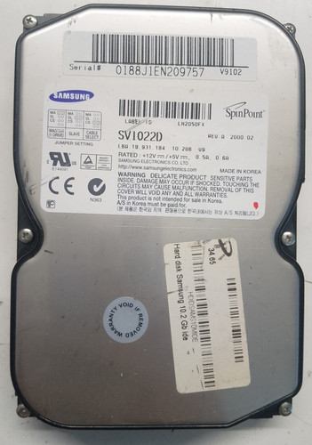 Samsung sv1022d 2gb - samsung,