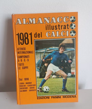ALMANACCO ILLUSTRATO CALCIO 1981 - PANINI - 536 PAGINE, COPERTINA RIGIDA