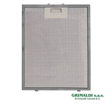 FILTRO CAPPA ALLUMINIO METALLICO ANTIGRASSO PER CAPPA AIRONE BARALDI 29 X 22 CM