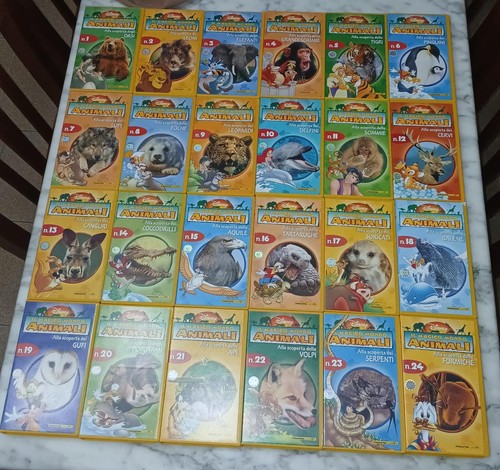 Vendo lotto vhs animali - vhs,