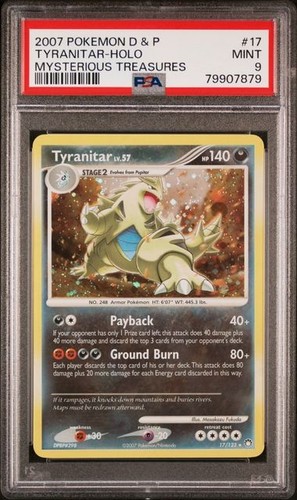 Psa tyranitar holo - 9, 17/123