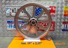Harley Davidson cerchio ruota ant. originale in lega 19" x 2,15" a 9 razze AMF