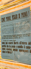 Poster manifesto politico