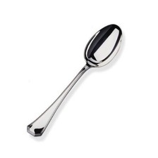 Servizio da 6 Cucchiaini da Tea in Argento - Greggio Argento Stile Ottagonale