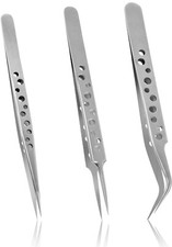 KIT 3 PINZETTE DI PRECISIONE