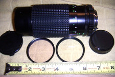 ALBINER ABG 55MM AUTO ZOOM 1:39 F=80-200 + 2 OBIETTIVI/SUPER ALBINER 55MM,HOYA 55MM