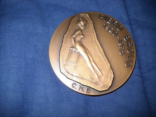 Medaglia bronzo piero - medaglia ,