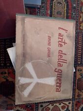 L' ARTE DELLA GUERRA DI BRUNO CANOVA ED. GRIFO AUTOGRAFO DELL' AUTORE 