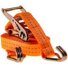 CINGHIA A CRICCHETTO ANCORAGGIO TENDITORE 50mmx8m 5ton GANCIO CHIUSO UNCINO CUS