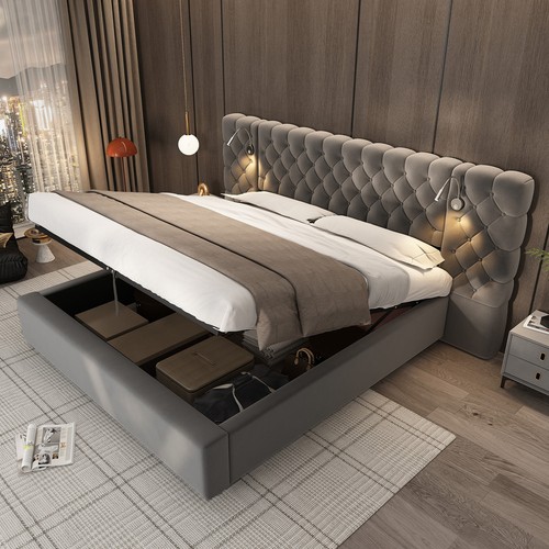 Letto imbottito 160x200cm