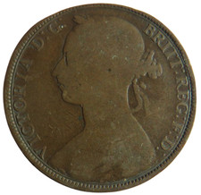 Moneta da un penny regina