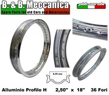 Cerchio alluminio bordo h - cerchio,
