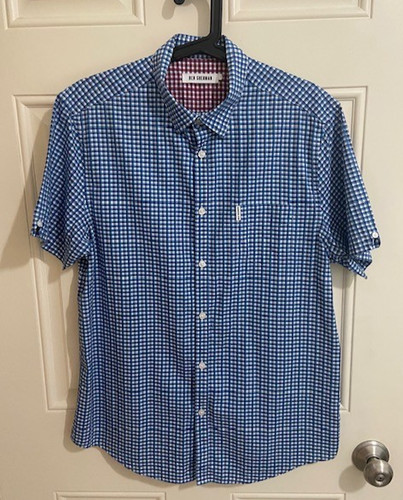 Ben sherman camicia uomo navy - camicia,
