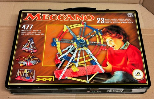 Meccano valigetta metallica - -,