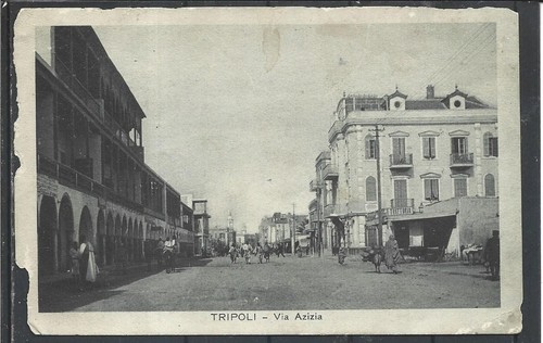 1912 libia tripoli via azizia - tripoli,