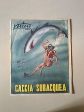 CACCIA SUBACQUEA ALBUM COMPLETO FERRERO ALBA  100 FIGURINE ANNI 50