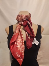 Fazzoletto di seta Furla rosso