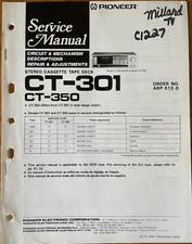 PIONEER CT-301 CT-350 STEREO