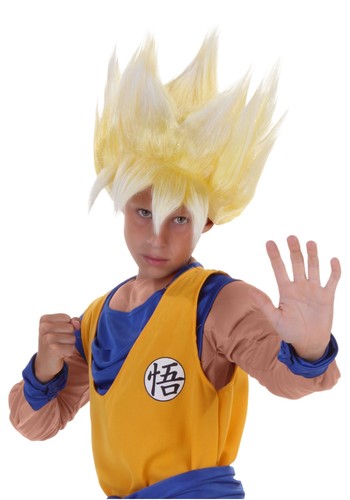 Parrucca bambino super saiyan - bambino,