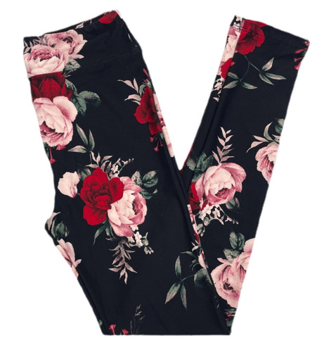 Leggings lularoe rosso - leggings, e