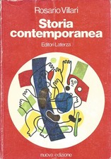 STORIA CONTEMPORANEA ROSARIO VILLARI LIBRO EDIZIONE ITALIANA 1984 USED ML3 89365