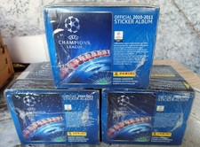 3 BOX FIGURINE CALCIATORI PANINI CHAMPIONS LEAGUE 2010/2011 10/11  STICKERS